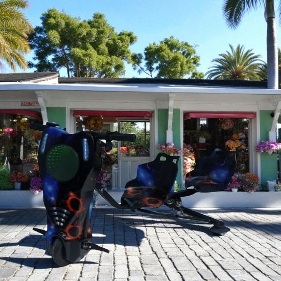 صورة سكوتر درفت 350W مع إضاءة LED وتصميم عصري - انطلق بألوان وحركة